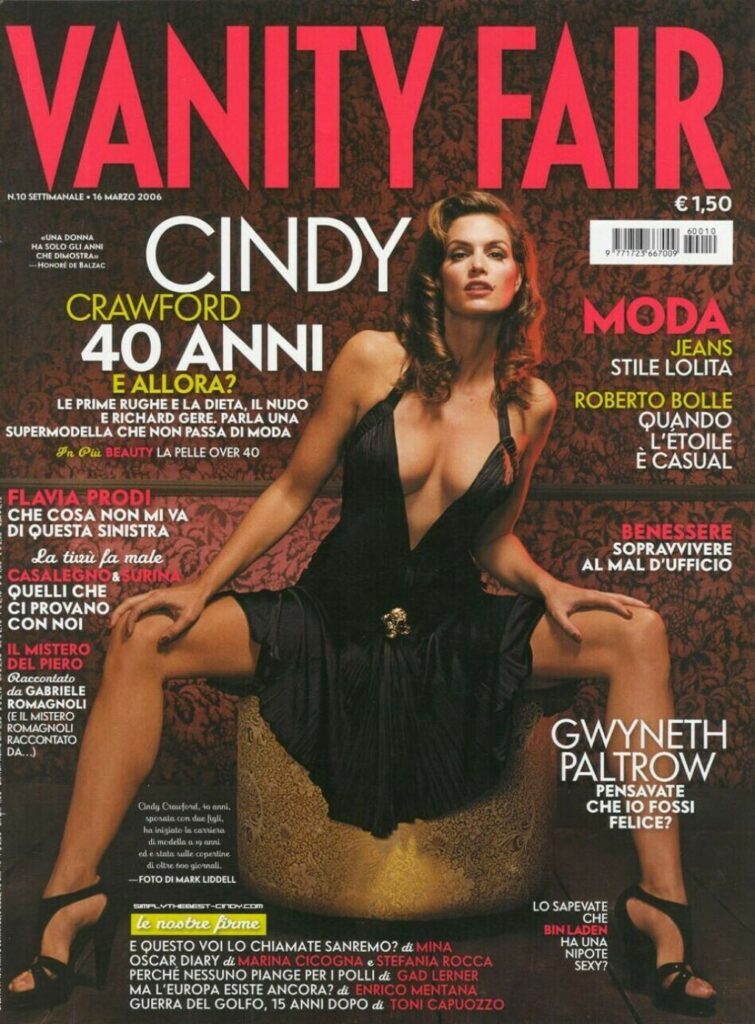 Cindy Crawford Reveals Her Everlasting Beauty at the Italian Vanity Fair 47519
