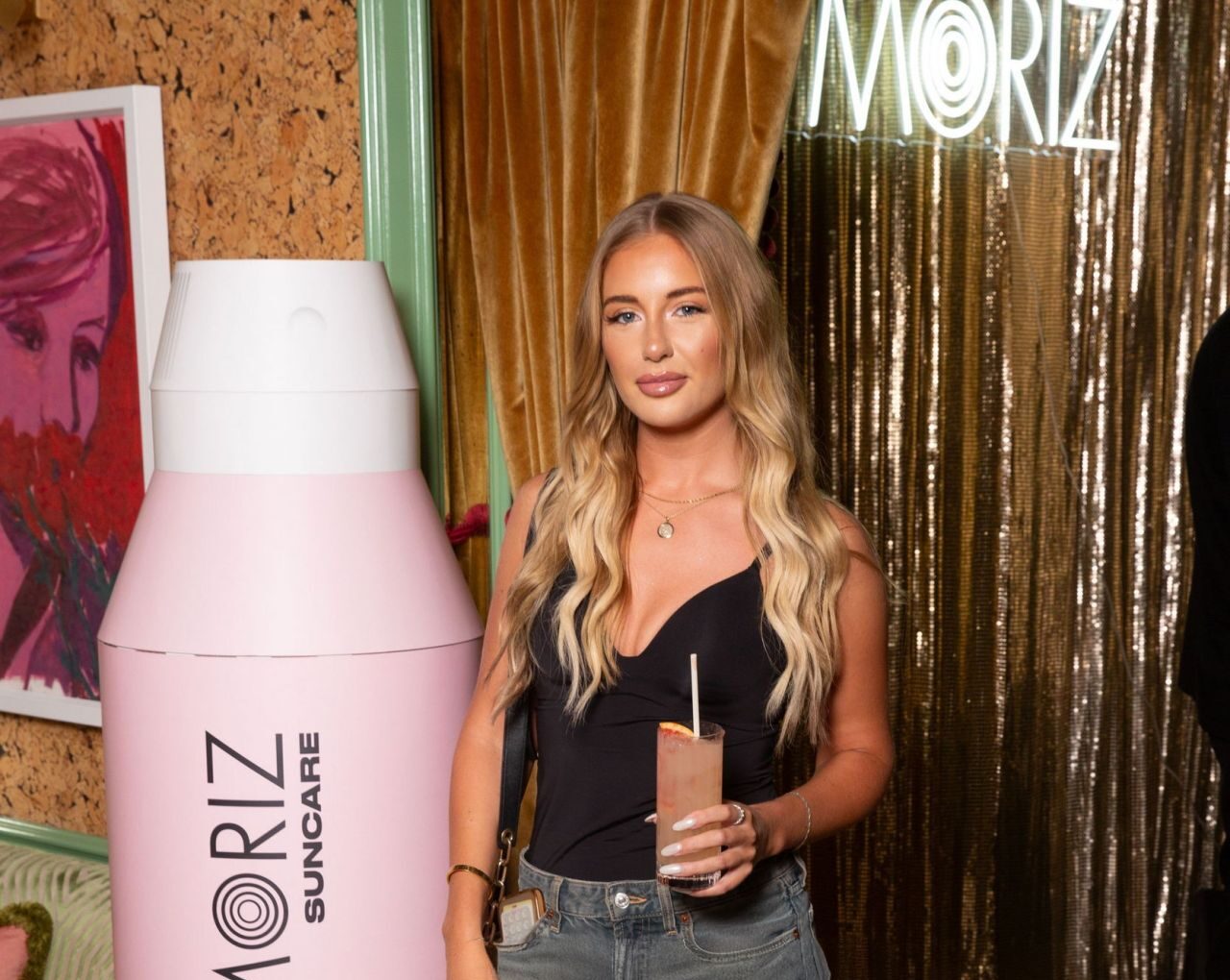 Izzie Burleton Steals the Show at St. Moriz Summer Party