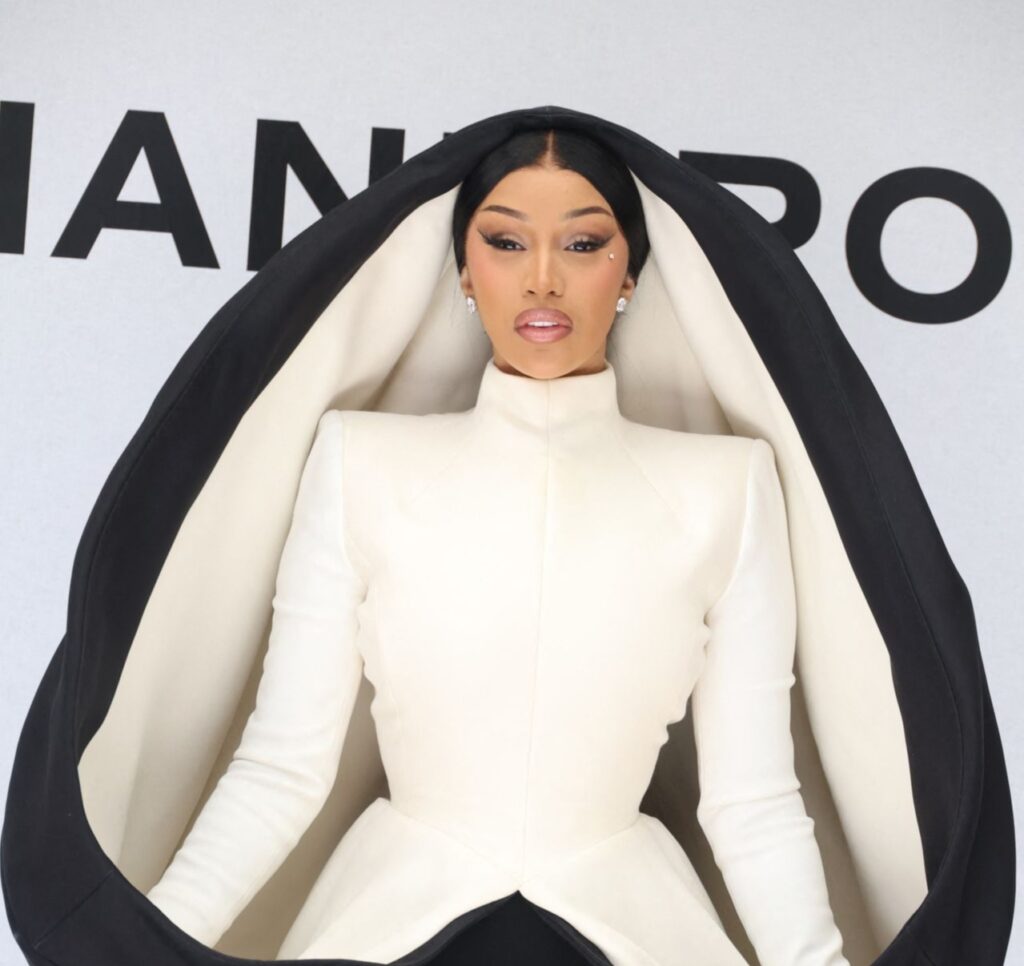 Cardi B Makes Her Sculptural Dramatic Debut
