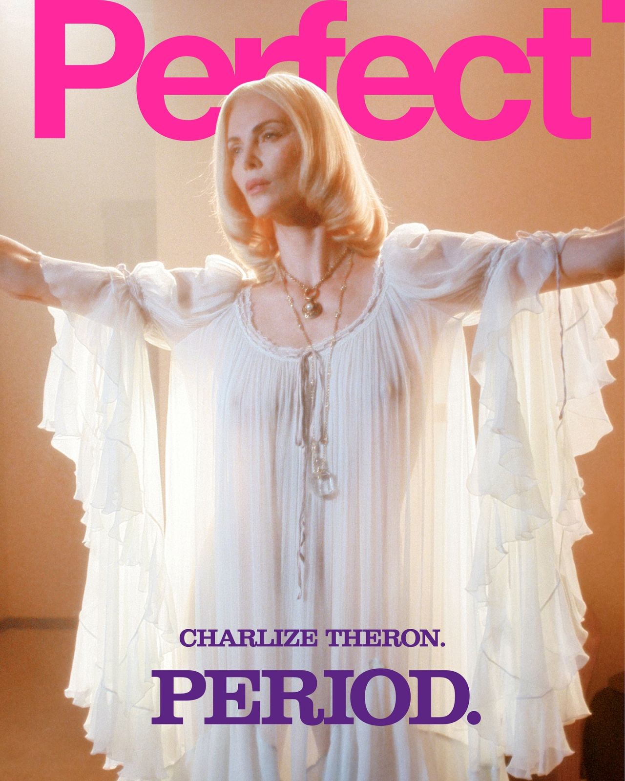 Charlize Theron's Hauntingly Beautiful Perfect Magazine Cover