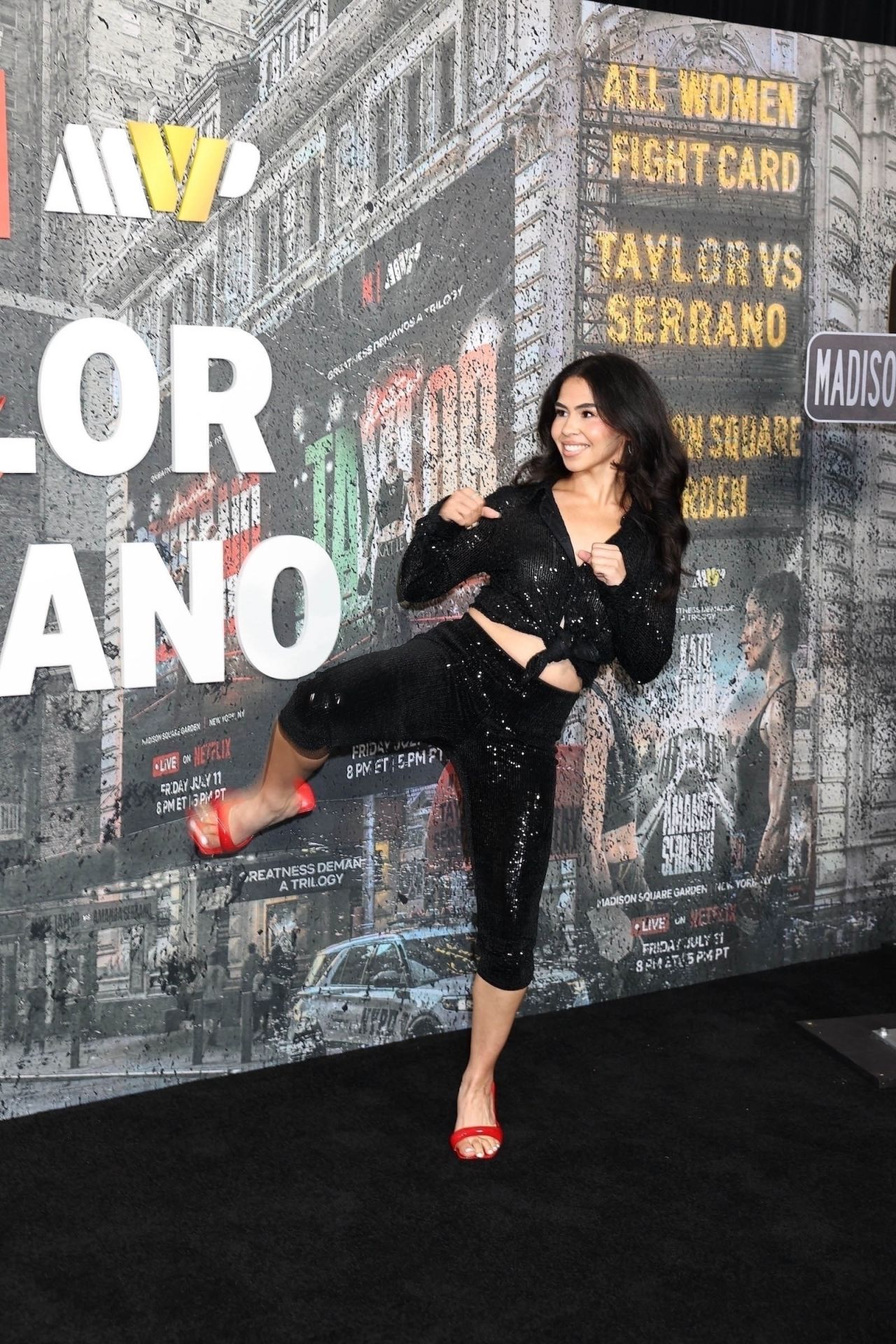 Natalie Loureda – Katie Taylor vs. Amanda Serrano 3 Arrivals