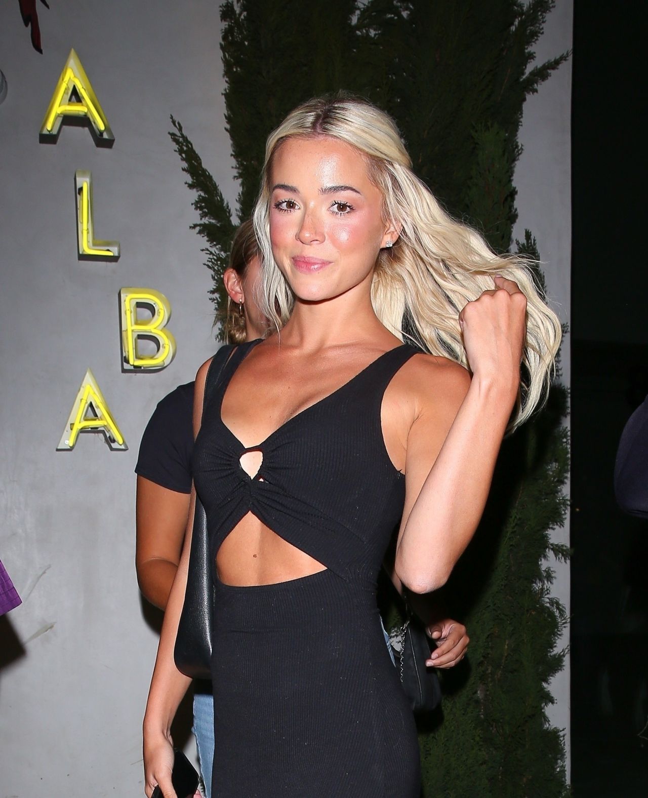 Olivia Dunne Serves Up Style at Alba Restaurant in LA