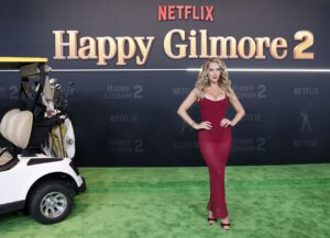 Red Hot Paige Spiranac Shines at “Happy Gilmore 2” Premiere