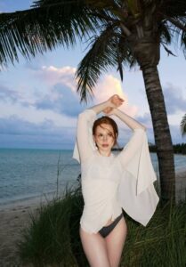 Madelaine Petsch Natural and Sensual Beachside Glow