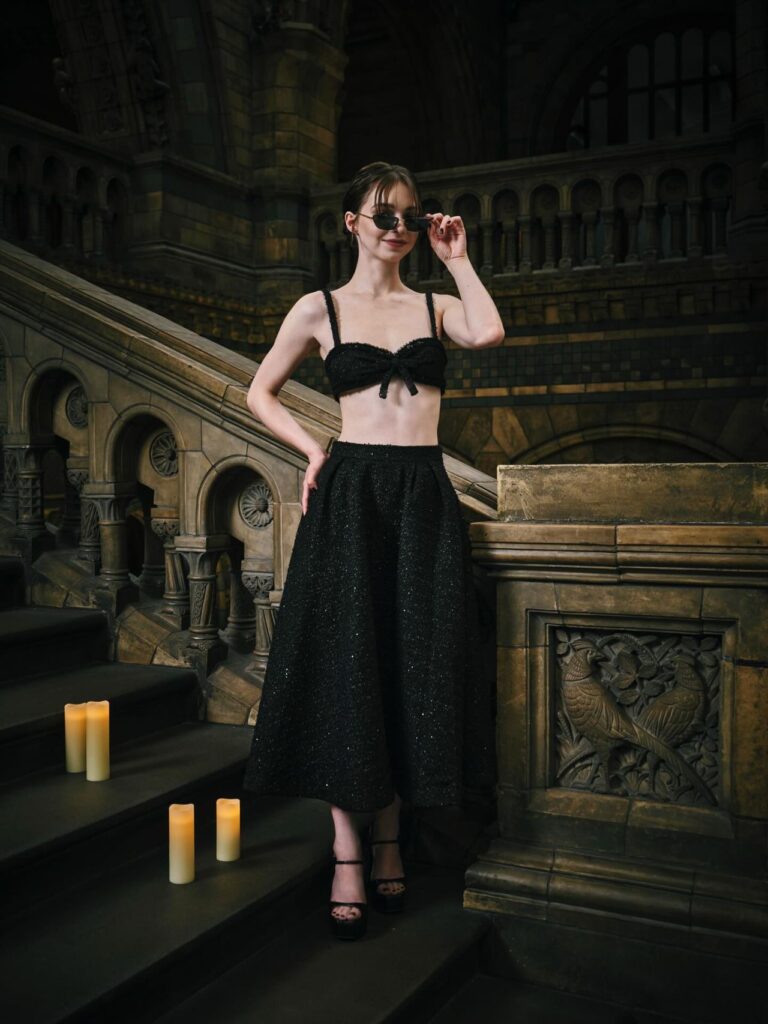Jenna Ortega & Emma Myers Unveil Dark Elegance in London