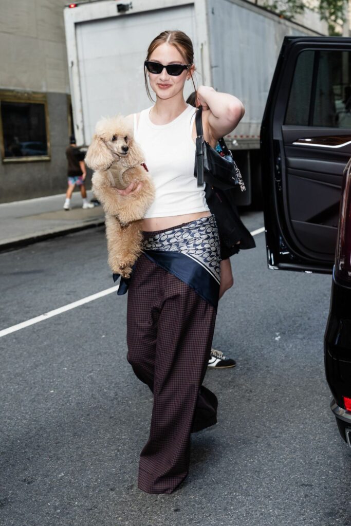 Lola Tung Debuts Poodle-Chic Street Style