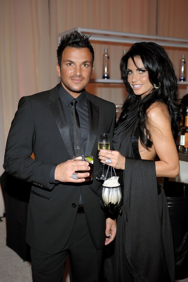 Peter Andre was Katie Price's first husband