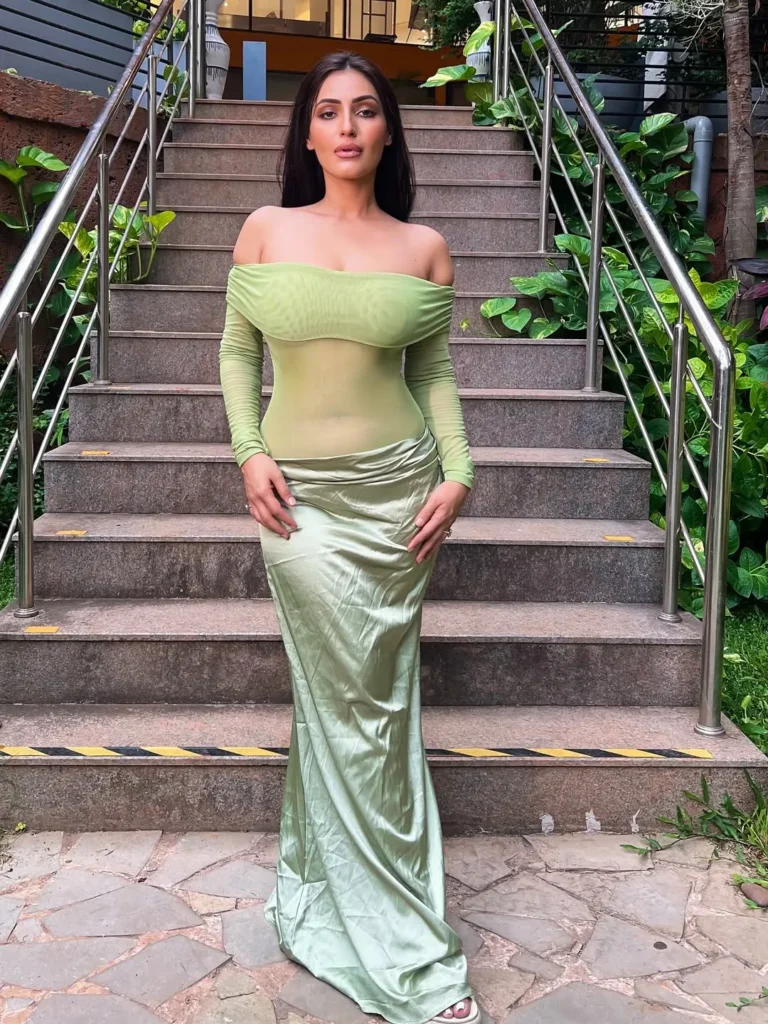 Shivangi Verma Radiates Modern Elegance in Stunning Lime-Green Photoshoot