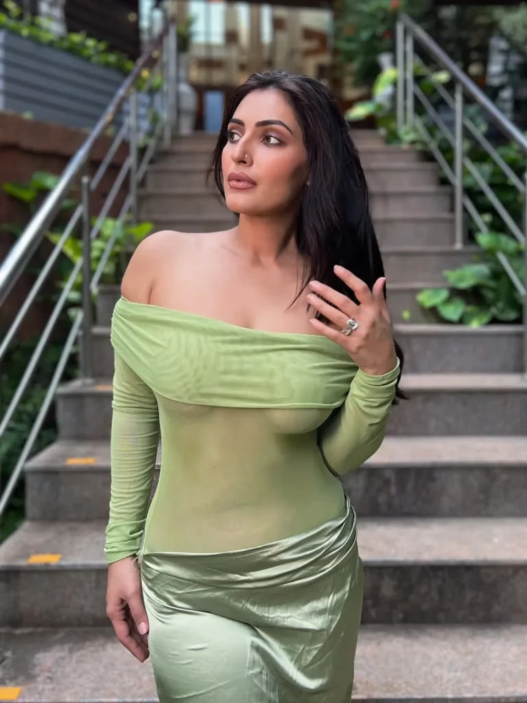 Shivangi Verma Radiates Modern Elegance in Stunning Lime-Green Photoshoot