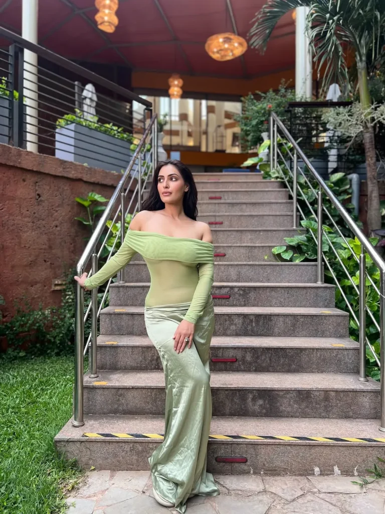 Shivangi Verma Radiates Modern Elegance in Stunning Lime-Green Photoshoot