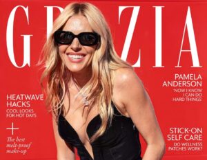 Sienna Miller’s ‘Brit Girl’ Glamour for Grazia UK