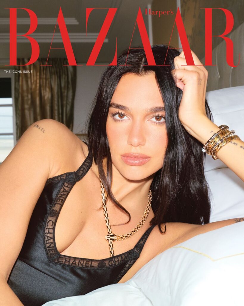 Dua Lipa August 2025 “Icons Issue” of Harper’s BAZAAR 59528