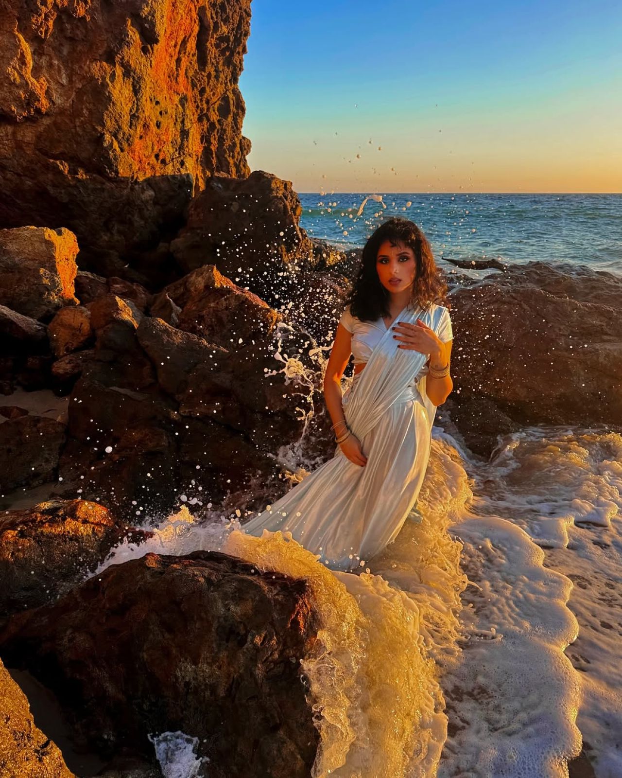 Beachside Ethereal Grace Revealed by Aparna Brielle