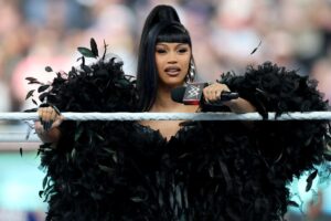 A Fashionable Feast for the Eyes: Cardi B’s WWE Debut