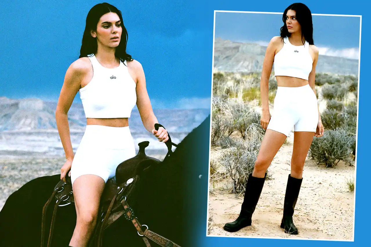 Kendall Jenner looks sensational as she rides horse