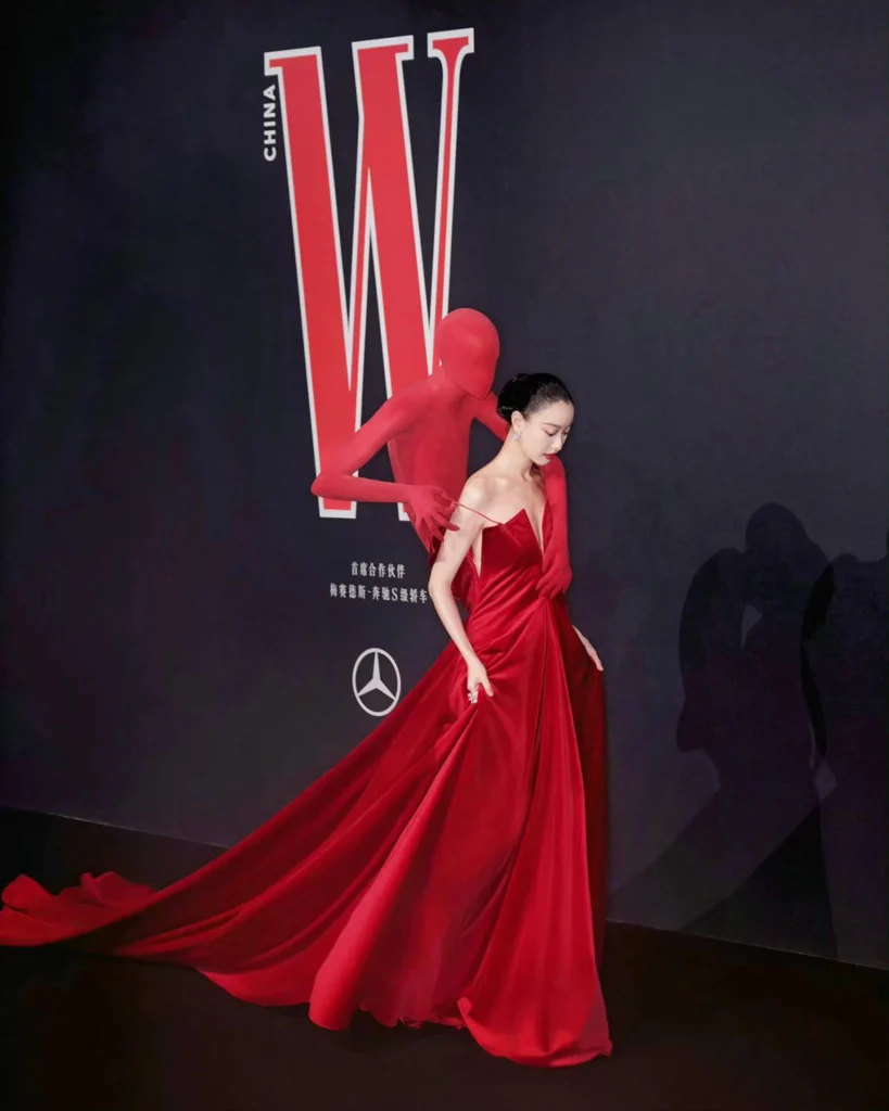 Ni Ni Wore Robert Wun Couture To The W China Annual Gala 2025 Ni Ni Wore Robert Wun Couture To The W China Annual Gala 2025