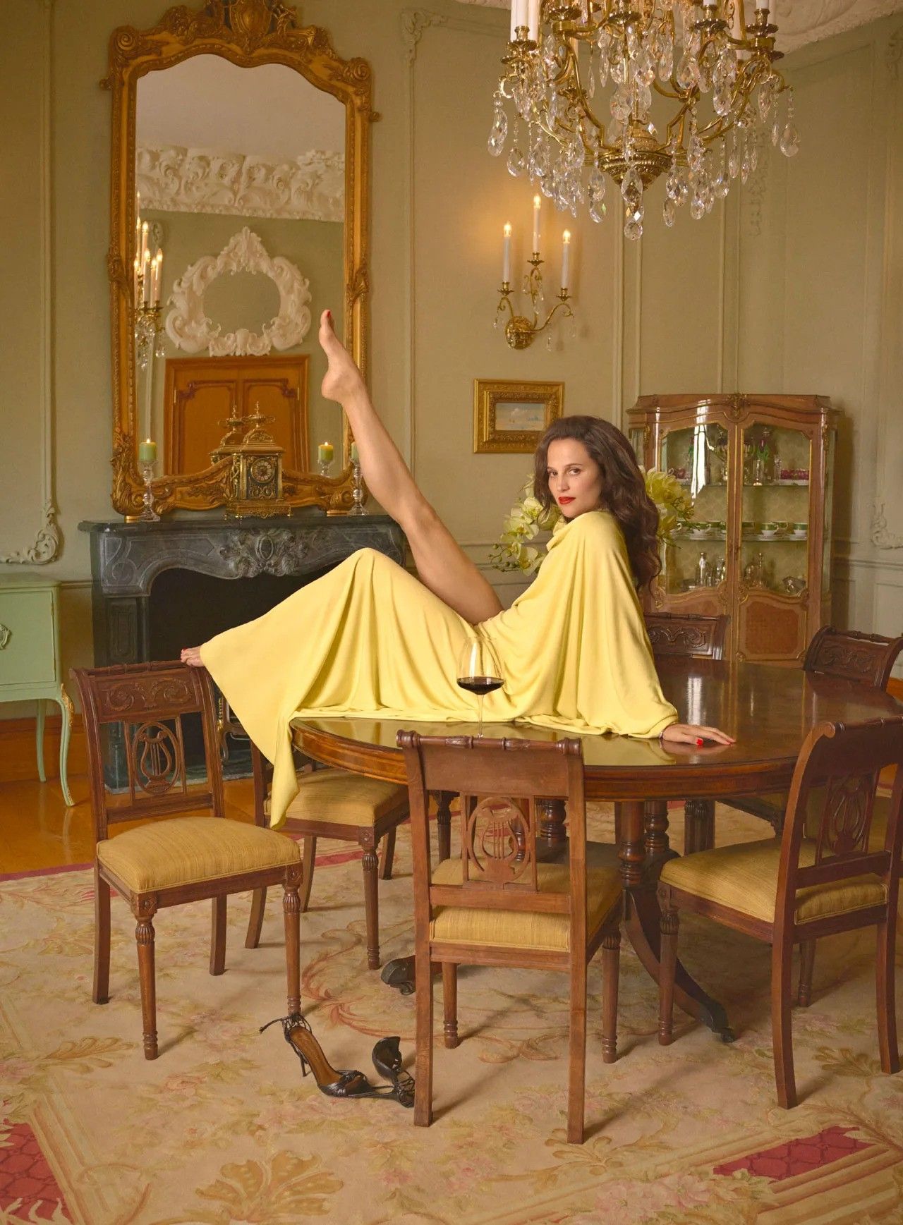 Alicia Vikander Vogue UK’s Editorial 2025
