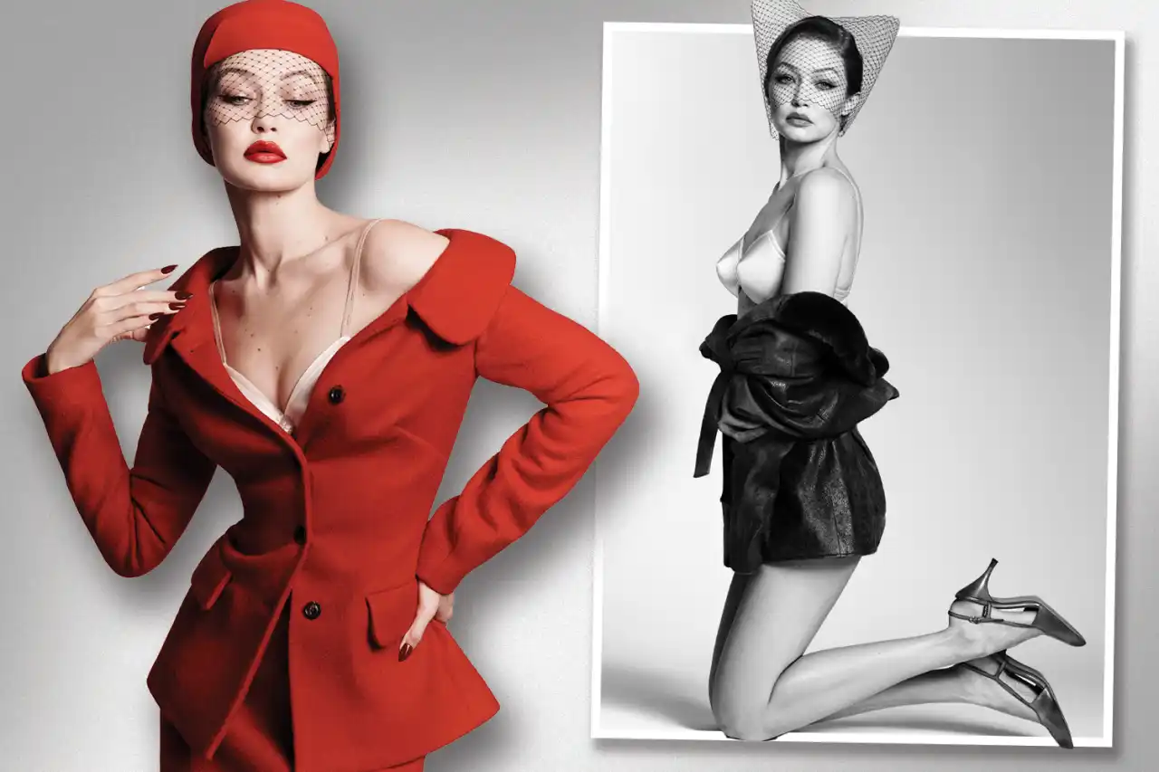Gigi Hadid smoulders in a red-hot photoshoot for V Magazine