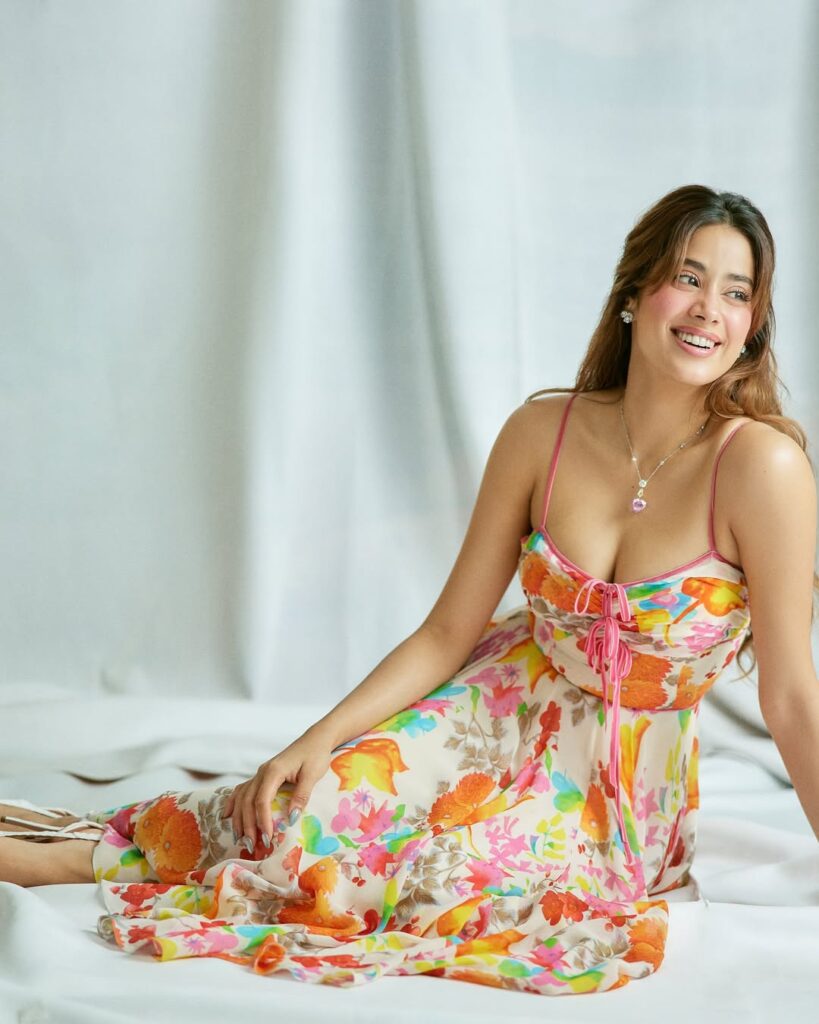Janhvi Kapoor Floral Style Elegance 2025