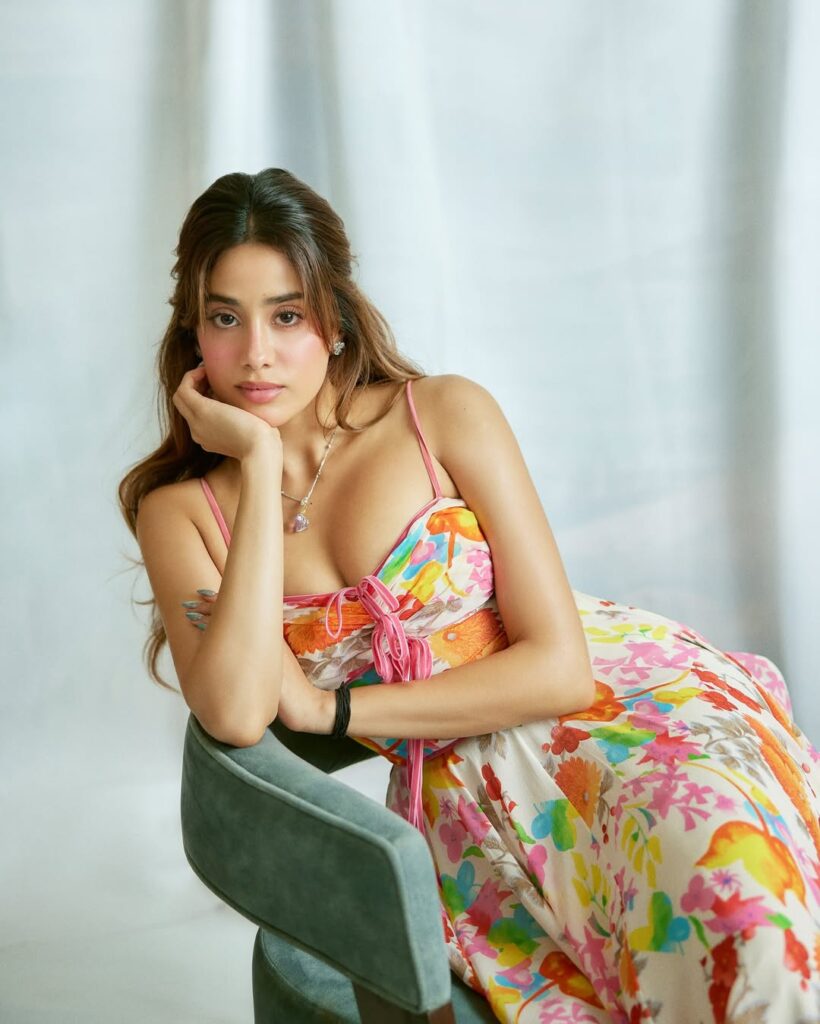 Janhvi Kapoor Floral Style Elegance 2025