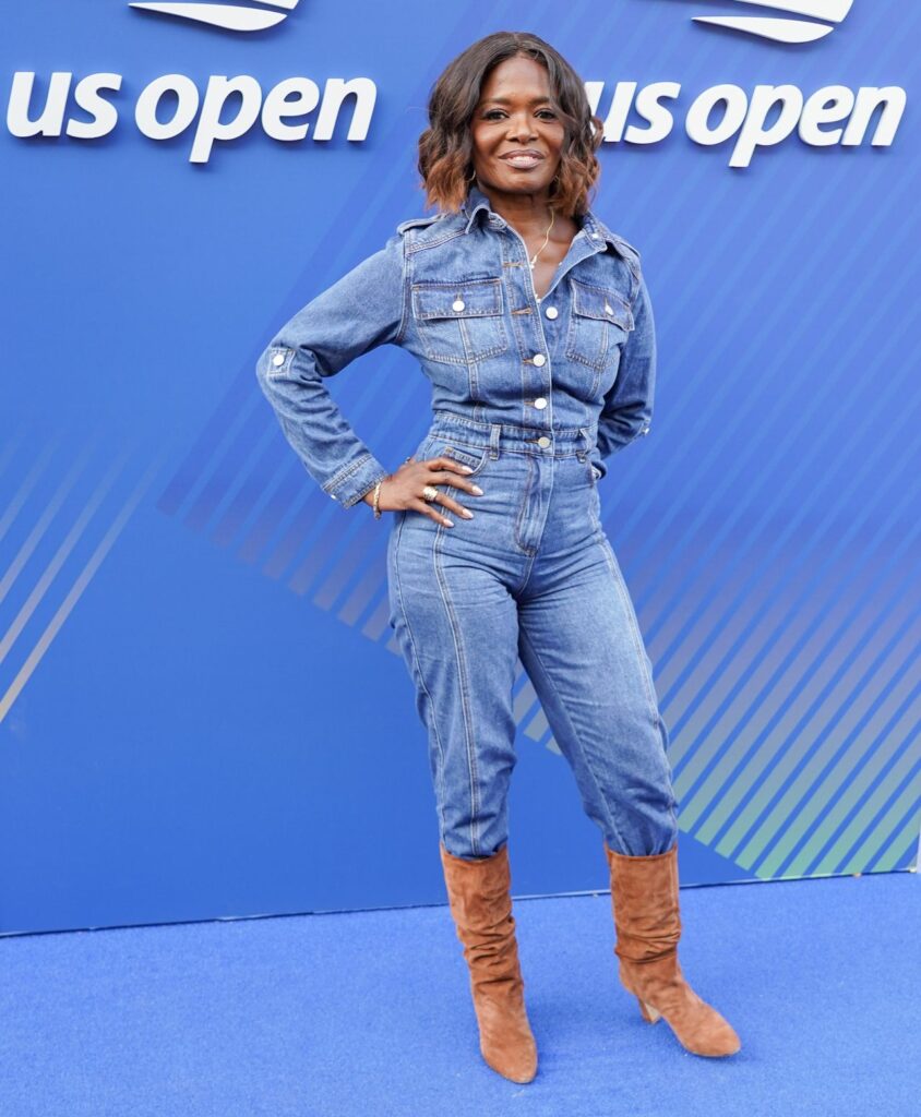 LaChanze Rocks Denim Drama at 2025 US Open Gala