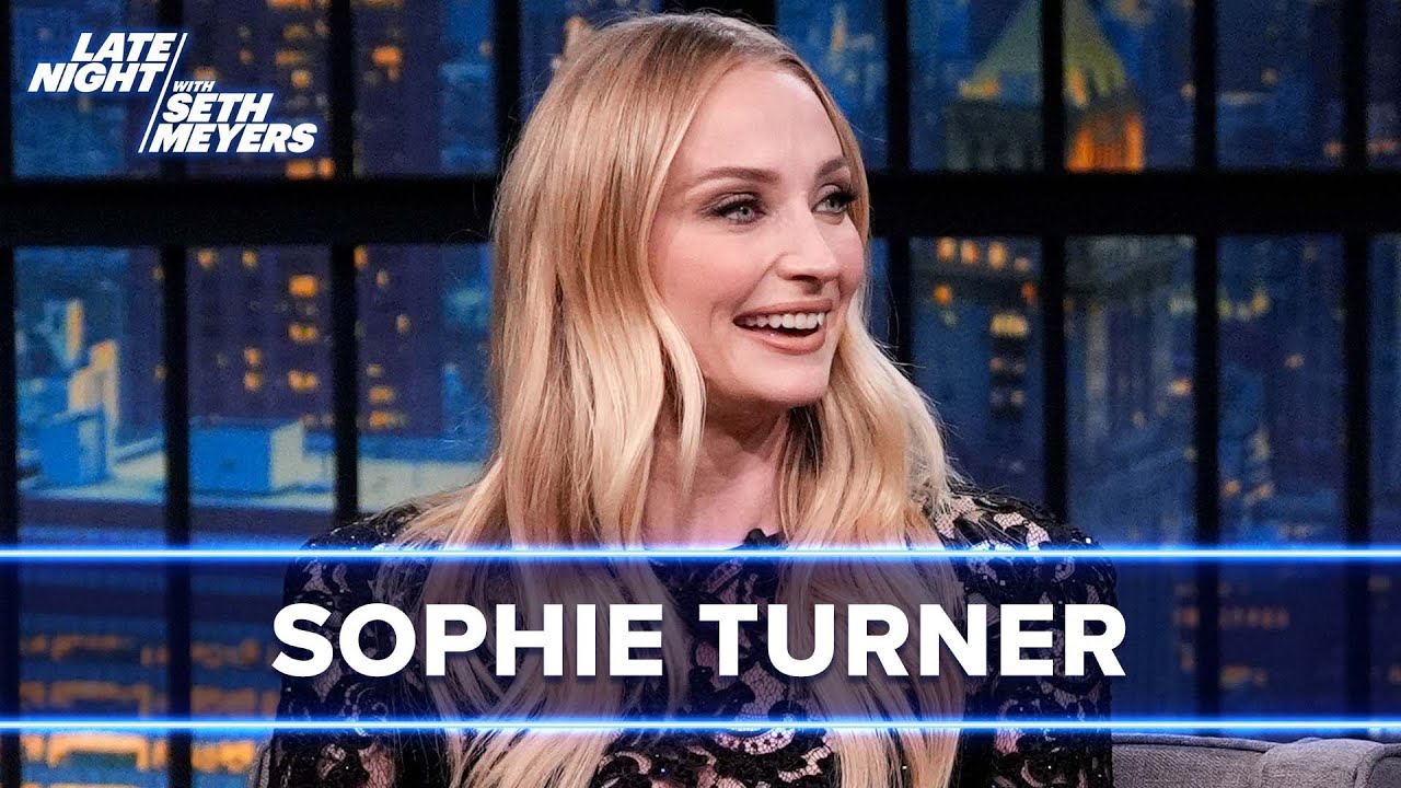 Sophie Turner Wore Stella McCartney On Late Night with Seth Meyers