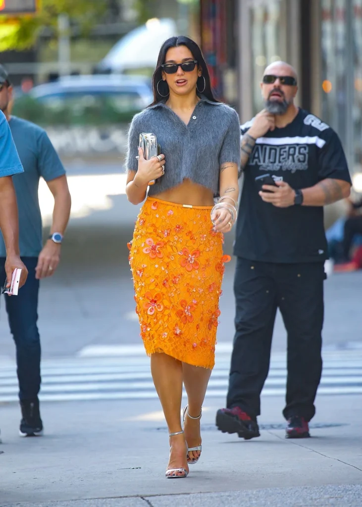 Dua Lipa Wore Gucci Out In New York City 67784