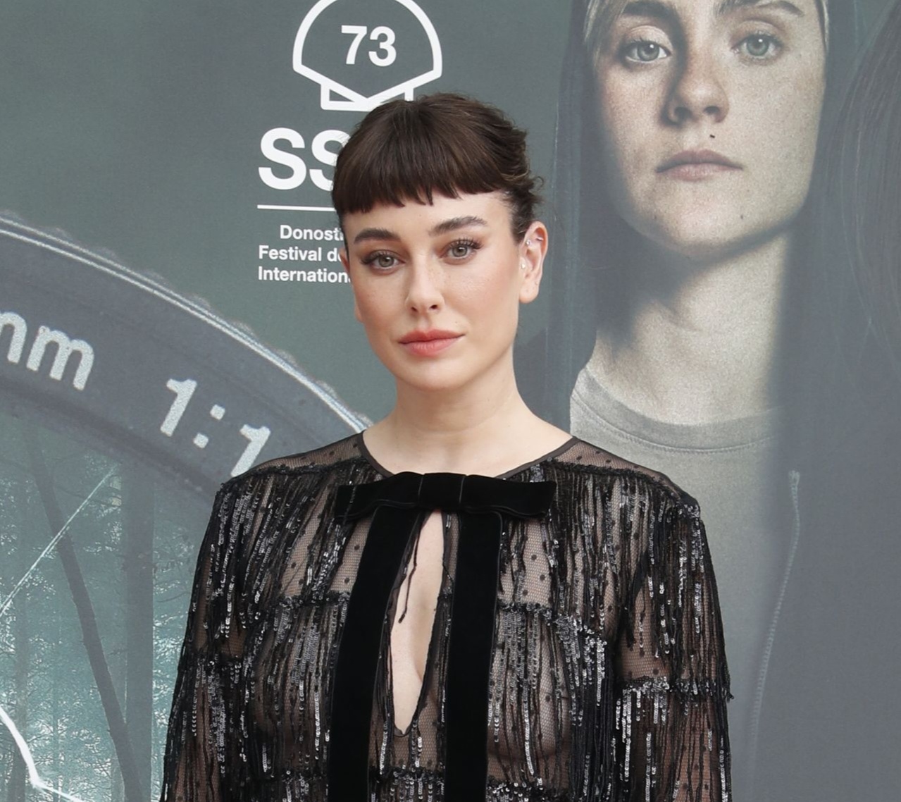 Blanca Suarez Leads San Sebastian In Black Sequin Fringe