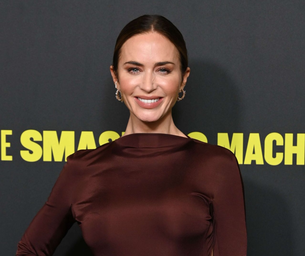 Emily Blunt Leads The Smashing Machine Premiere Bordeaux Satin Drama