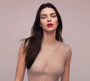 Kendall Jenner shines in a seductive see-through outfit