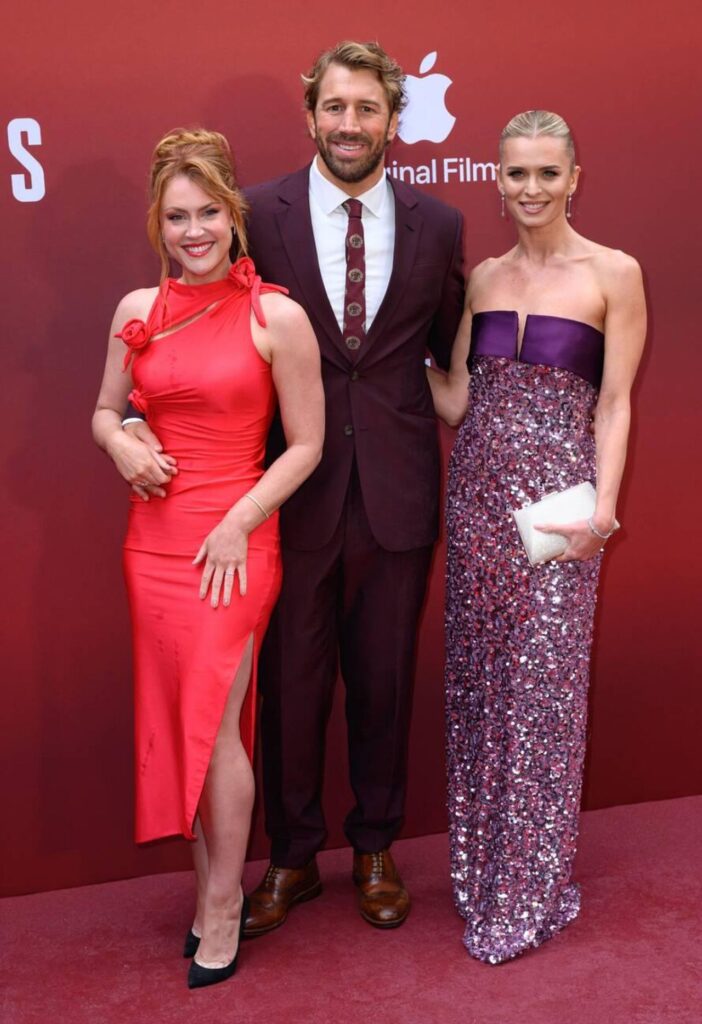 Nadiya Bychkova Embraces Sequin Glamour at London Screening 2025