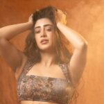 Shivangi Joshi Shines in a Chic Grey Satin Outfit