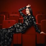 Sofia Carson Exhibits Cinema Glamour in Sequined Theater Spread