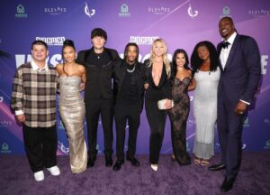 Sydney Thomas Makes Her Netflix Cast Party Debut