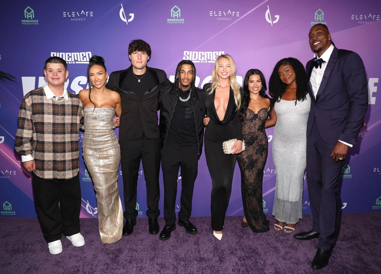 Sydney Thomas Makes Her Netflix Cast Party Debut