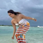 Aishwarya Devan Sets Beach Fashion Goals in White Outfit