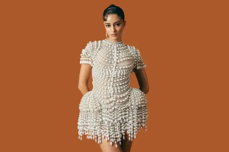 Ananya Panday Dazzles in Abu Jani Sandeep Khosla’s Pearl Masterpiece