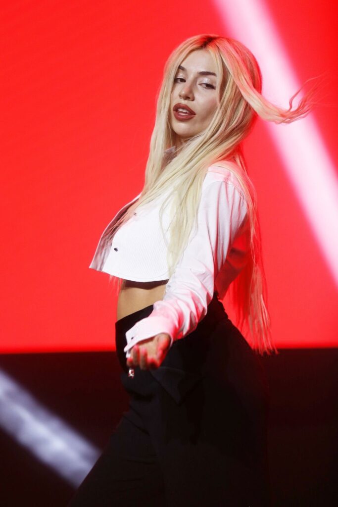 Ava Max Electrifies amfAR Gala Venezia with Pop Performance