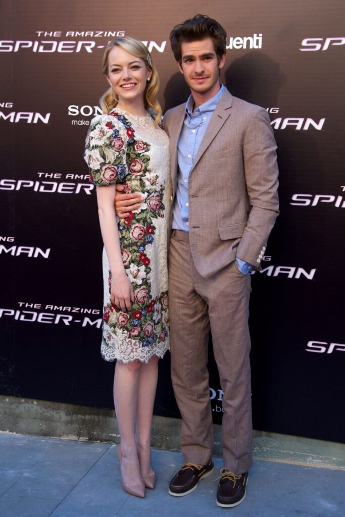 Emma Stone Reveals Romantic Lace at The Amazing Spider-Man Premiere.