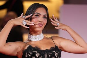 Georgina Rodriguez Flaunts 30-Carat Diamond Ring at Venice