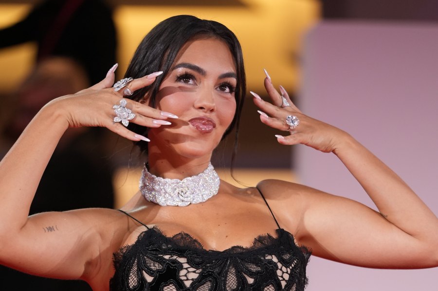 Georgina Rodriguez Flaunts 30-Carat Diamond Ring at Venice