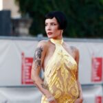Halsey Attends The Smashing Machine Premiere