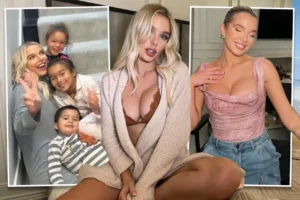 Helen Flanagan showing the struggles of motherhood