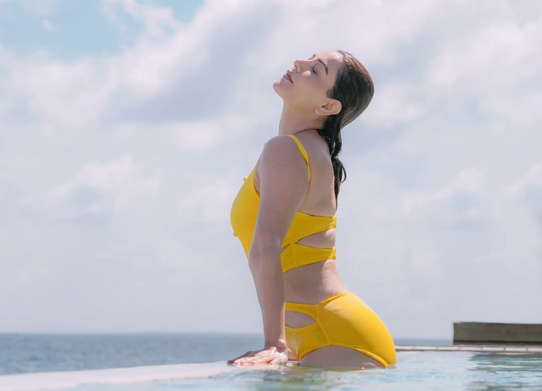 Kajal Aggarwal Kitchlu Finds Paradise in Maldives Family Getaway