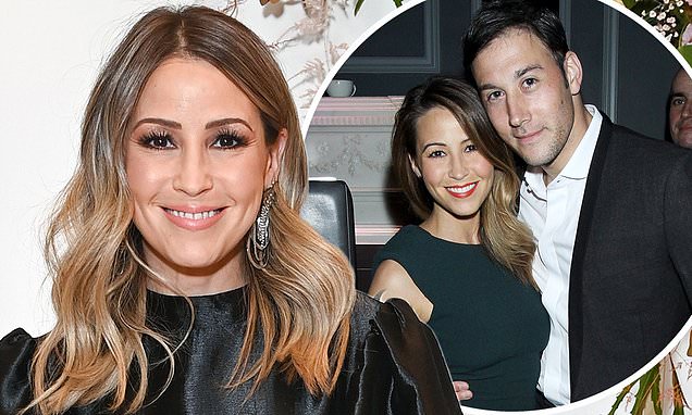 Rachel Stevens SPLITS from Dancing On Ice pro boyfriend