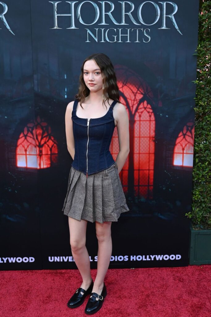 Ruby Marino Attends Horror Nights Premiere