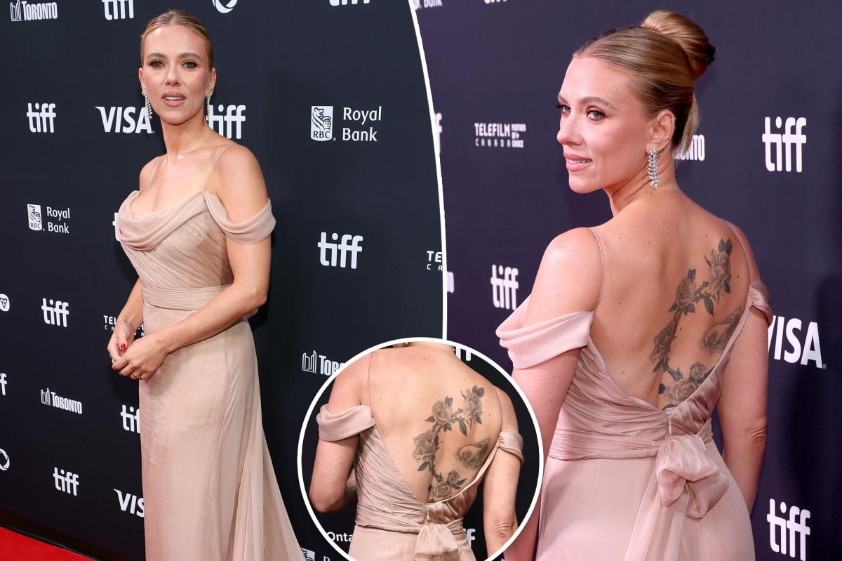 Scarlett Johansson at the premiere of Eleanor The Great