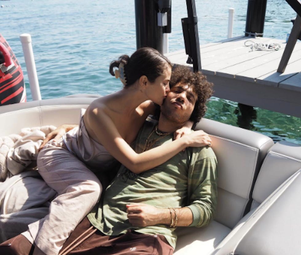 Selena Gomez and Benny Blanco’s Romantic Lake Trip
