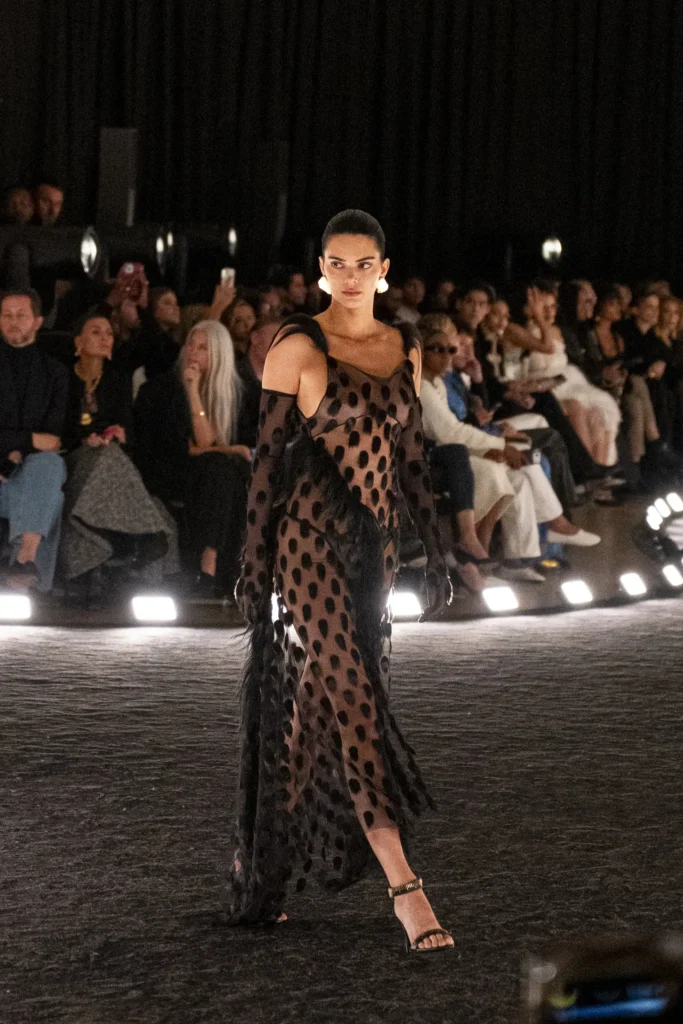 Kendall Jenner's half-naked for Schiaparelli
