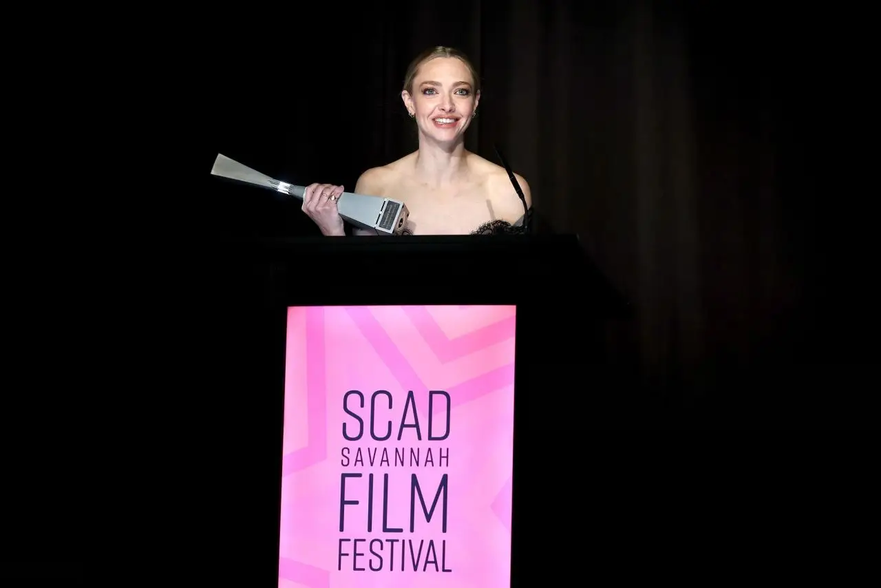 Amanda Seyfried in Elie Saab at SCAD Savannah Film Festival 2025 Amanda Seyfried in Elie Saab at SCAD Savannah Film Festival 2025